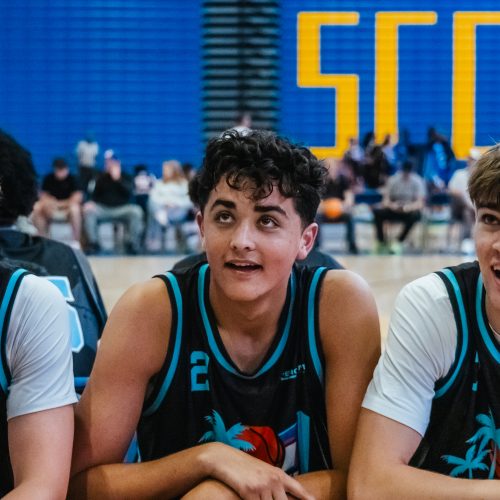 High School 3 on the bench